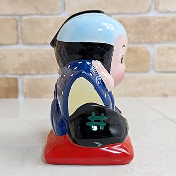 福助　陶器 福助人形 陶器 縁起物 | アンティーク家具と喫茶キャバレーの